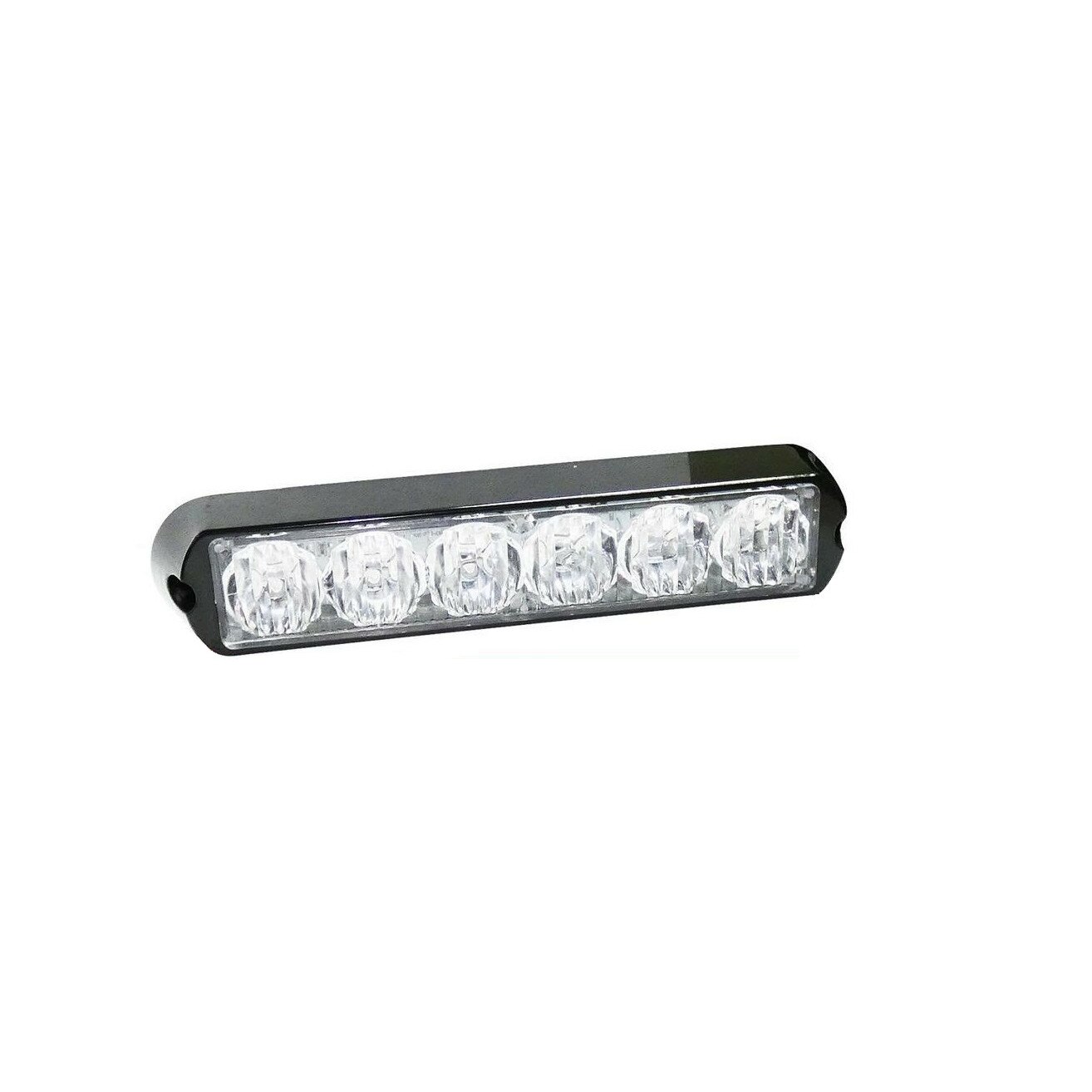 Girofar Led stroboscopic , 12/24V Galben, 6 Leduri, 170mm/34mm