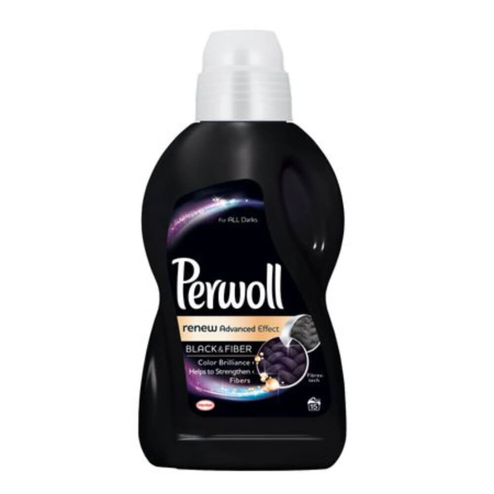 Detergent Lichid PERWOLL Black & Fiber, 15 Spalari, 900 ml
