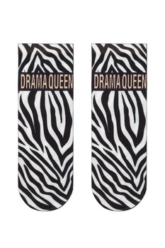 Sosete poliamida cu model zebra, Conte Elegant Fantasy 047, 36-39 Sosete poliamida cu model zebra, Conte Elegant Fantasy 047, 36-39
