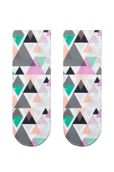 Sosete poliamida cu model geometric, Conte Elegant Fantasy 050, 36-39 Sosete poliamida cu model geometric, Conte Elegant Fantasy 050, 36-39