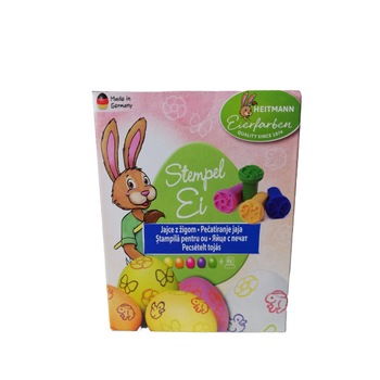 Vopsea de oua cu stampila brauns heitmann pentru 20 oua Vopsea de oua cu stampila brauns heitmann pentru 20 oua