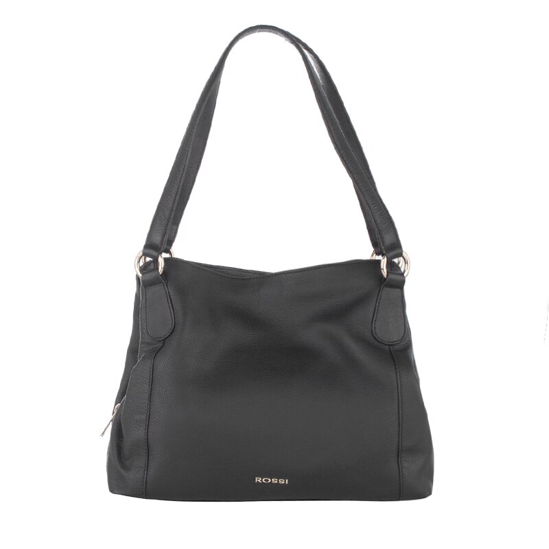 Geanta ROSSI RSL66154 ,Piele naturala, negru