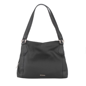 Geanta ROSSI RSL66154 ,Piele naturala, negru Geanta ROSSI RSL66154 ,Piele naturala, negru