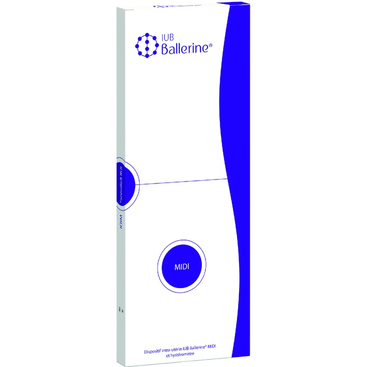 Sterilet, Iub Ballerine, forma sferica din cupru si nitinol