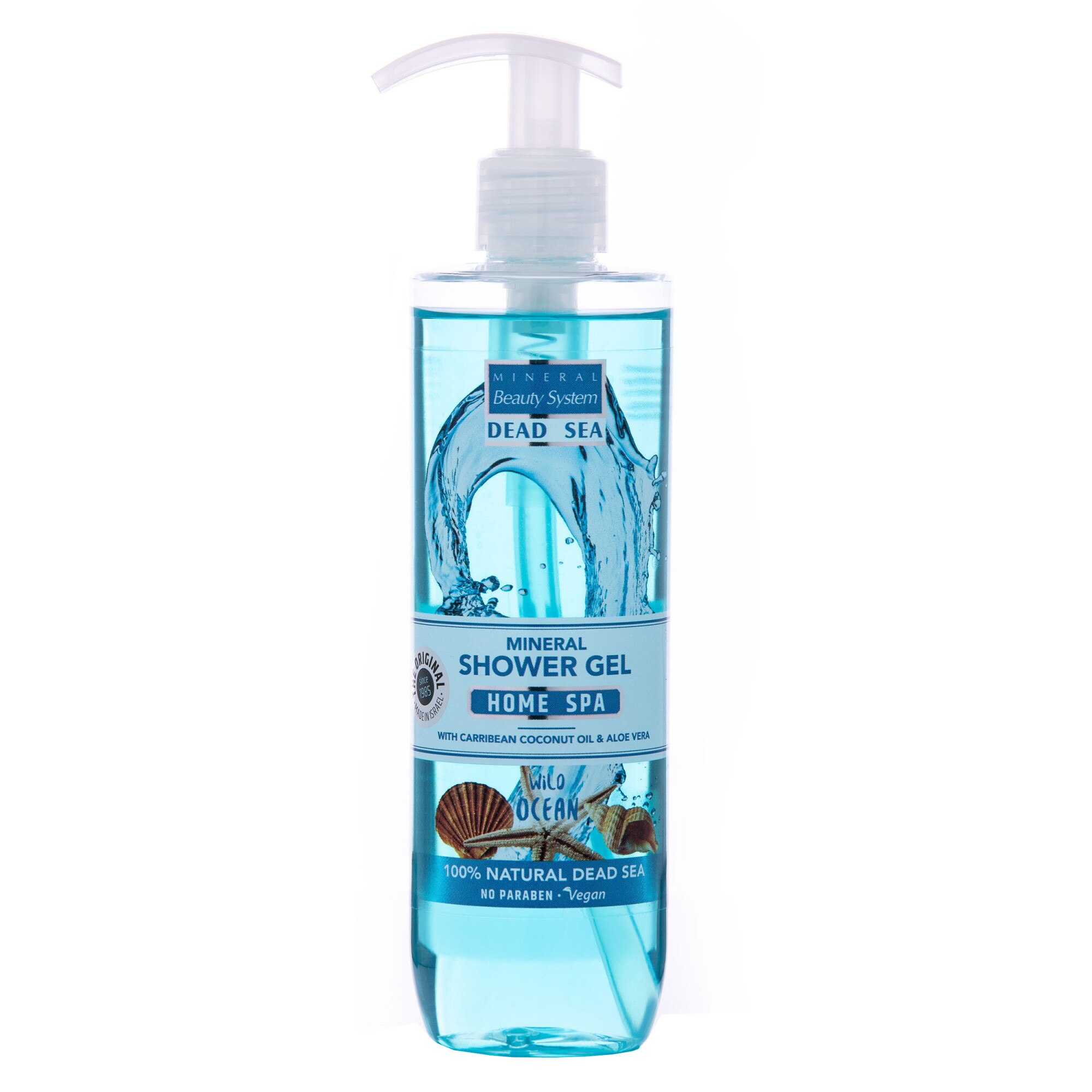 Gel de dus wild ocean, fara parabeni, Mineral Beauty System, 300ml