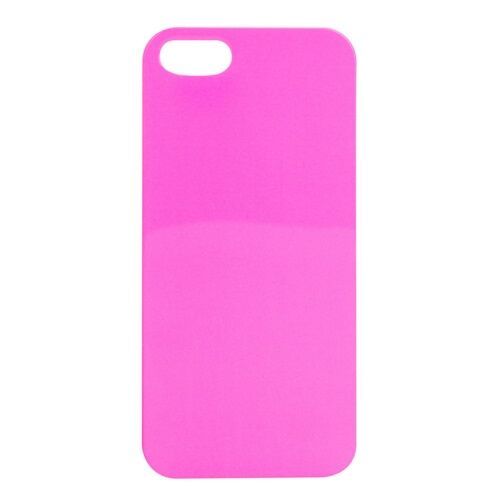 Husa Xqisit iPlate pentru iPhone 5S Neon/Pink