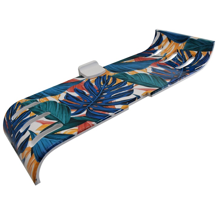 Raft multifunctional “Suite” - model designer - Duroplast design Jungle, cu Easy Block System, modular, cm 14 x 35 x 8,2