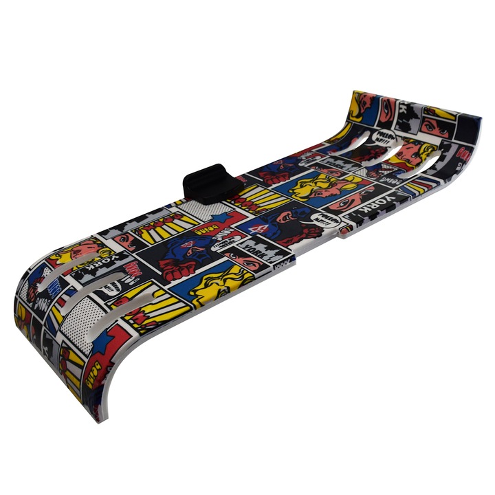 Raft multifunctional “Suite” - model designer - Duroplast design Comics, cu Easy Block System, modular, cm 14 x 35 x 8,2