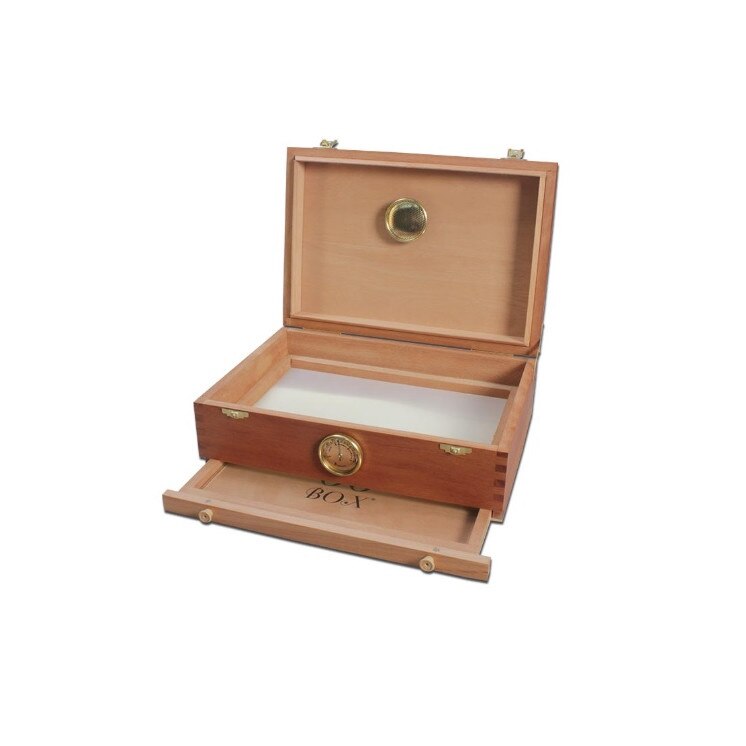 Cutie Humidore cu Higrometru