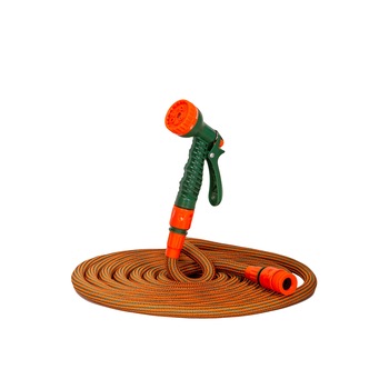 Furtun de gradina extensibil Ramp WOX30 7,5-30m, Negru/Portocaliu Furtun de gradina extensibil Ramp WOX30 7,5-30m, Negru/Portocaliu