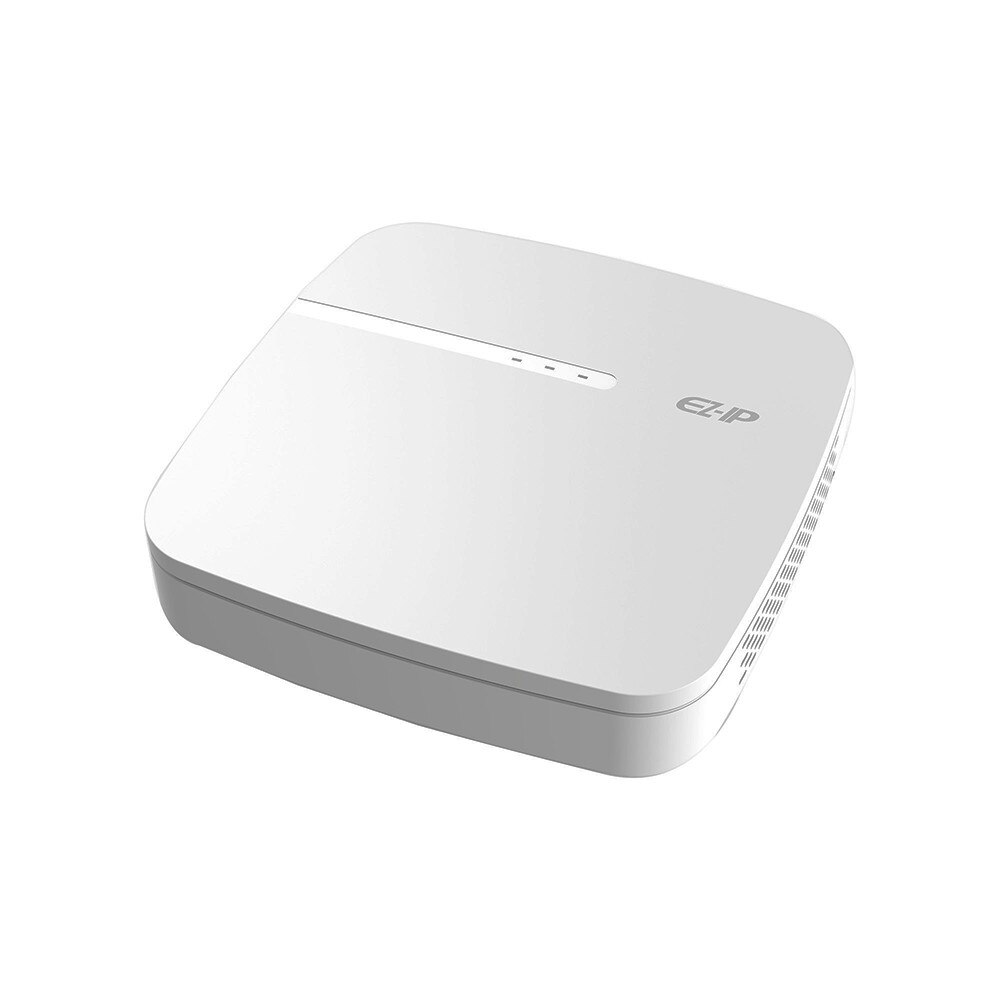 NVR 4 canale, 8 MP pe primul canal si trei canale 2 MP, compresie H.265+, 1 x SATA