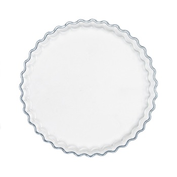 Tava rotunda, Cook & Share, diin sticla borosilicat termorezistenta, 27 cm Tava rotunda, Cook & Share, diin sticla borosilicat termorezistenta, 27 cm