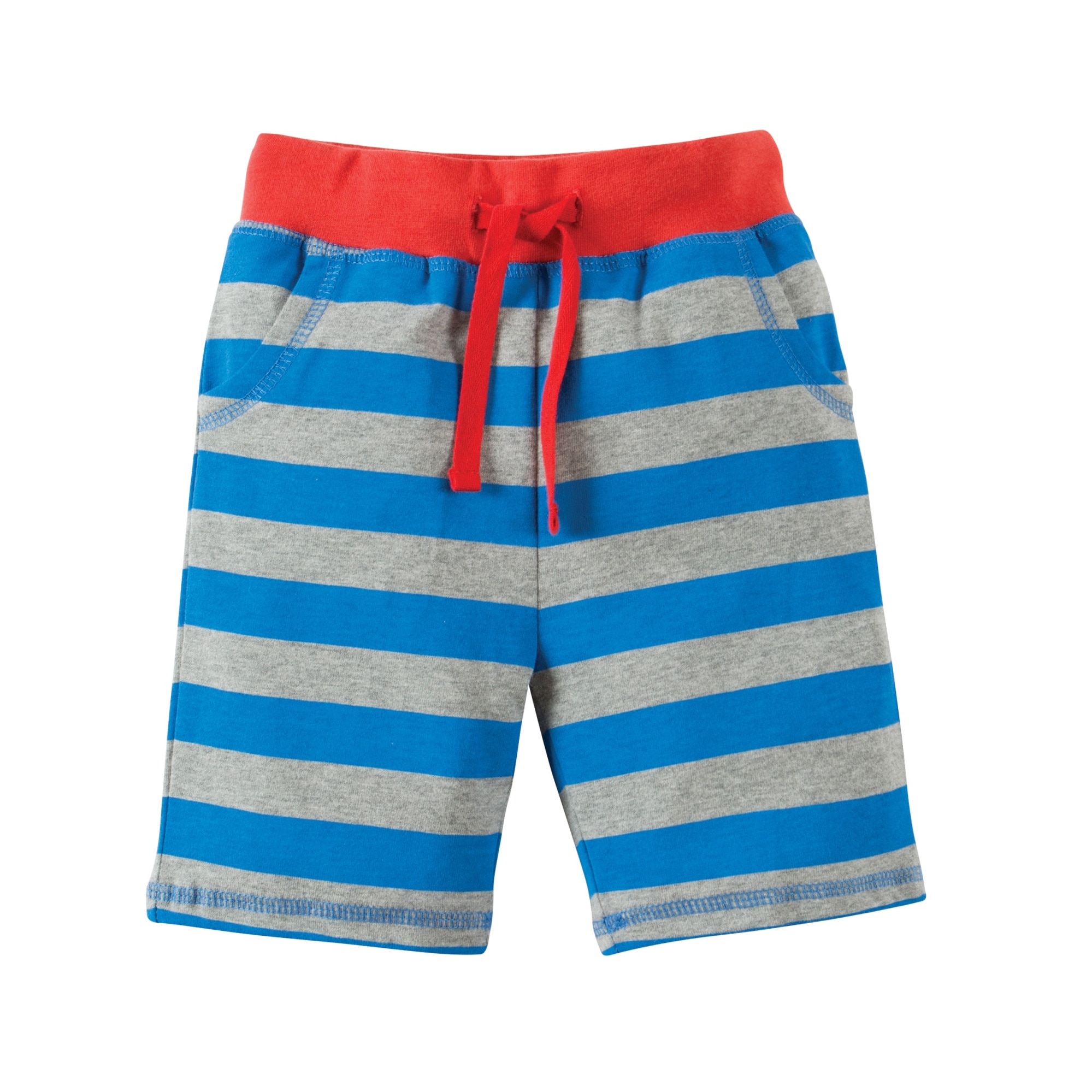 Pantaloni scurti ”maimuta de buzunar”, bumbac organic, multicolor, copii