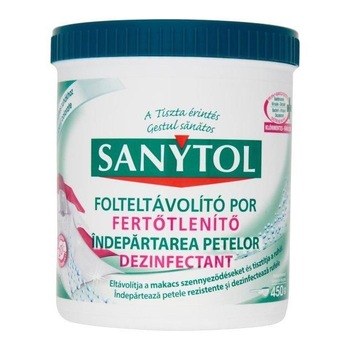Detergent pudra dezinfectant Sanytol, 450 g Detergent pudra dezinfectant Sanytol, 450 g