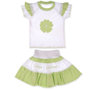 Compleu fete cu fusta si bluza , 4 ani Compleu fete cu fusta si bluza , 4 ani