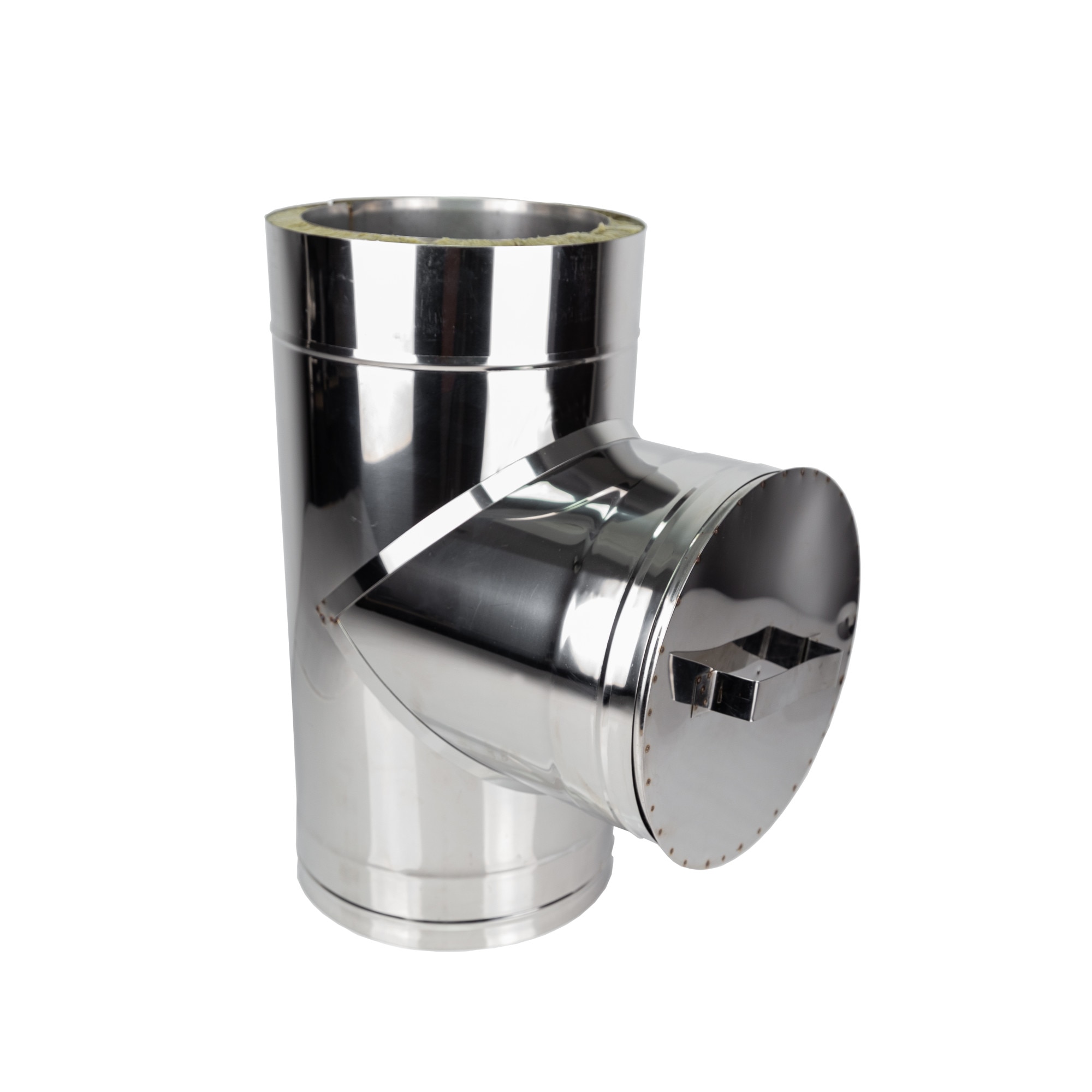 Racord usa de vizitare, KAMININOX Primo, Dublu Perete Izolat - Ø200mm