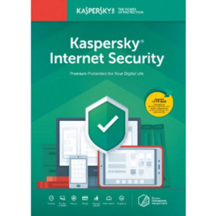 Kaspersky Internet Security, 1 Dispozitiv 1 An Licenta Electronica