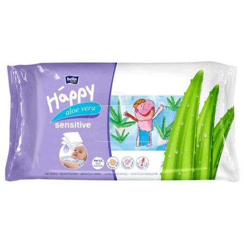 Servetele umede copii Bella Happy Sensitive 56buc