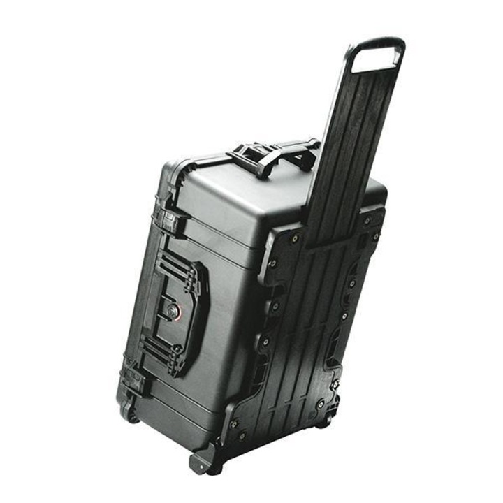 Куфар Peli Protector Case 1610, Твърда количка с 2 колела, Черен
