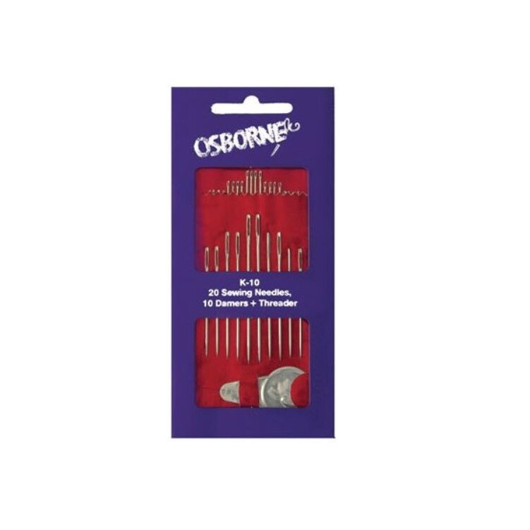 Ace de cusut manual pielarie CS Osborne SUA, 30 bucati