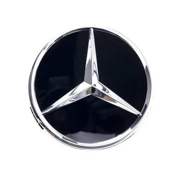 Set 2 capacele roti 75mm negre, model STAR, pentru jante aliaj Mercedes-Benz Set 2 capacele roti 75mm negre, model STAR, pentru jante aliaj Mercedes-Benz