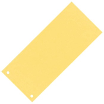 Set separatori carton 105x240mm 100buc/set, Esselte, galben Set separatori carton 105x240mm 100buc/set, Esselte, galben