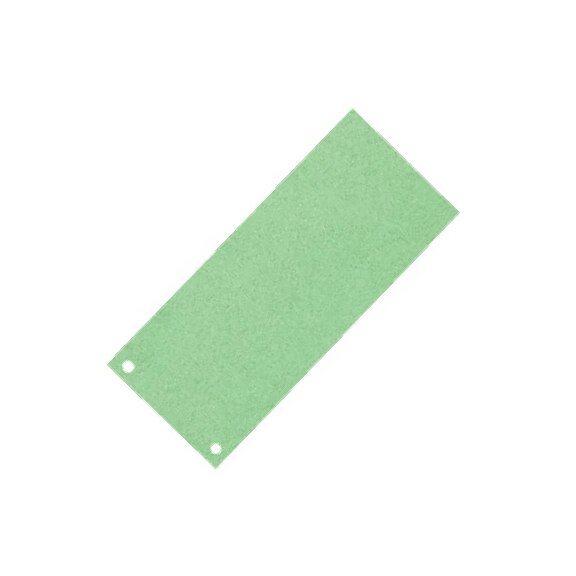 Set separatori carton 105x240mm 100buc/set, Esselte, verde