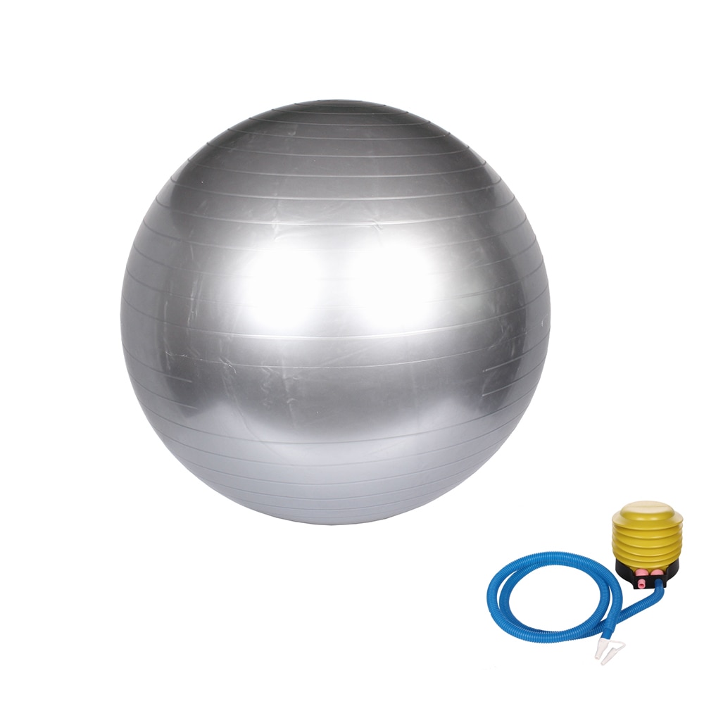 Minge Merco Yoga gri, diametru 65cm, include pompa