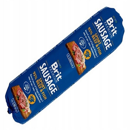 Hrana completa pentru caini, Brit Sport, vita si peste, set 6 x 800 gr