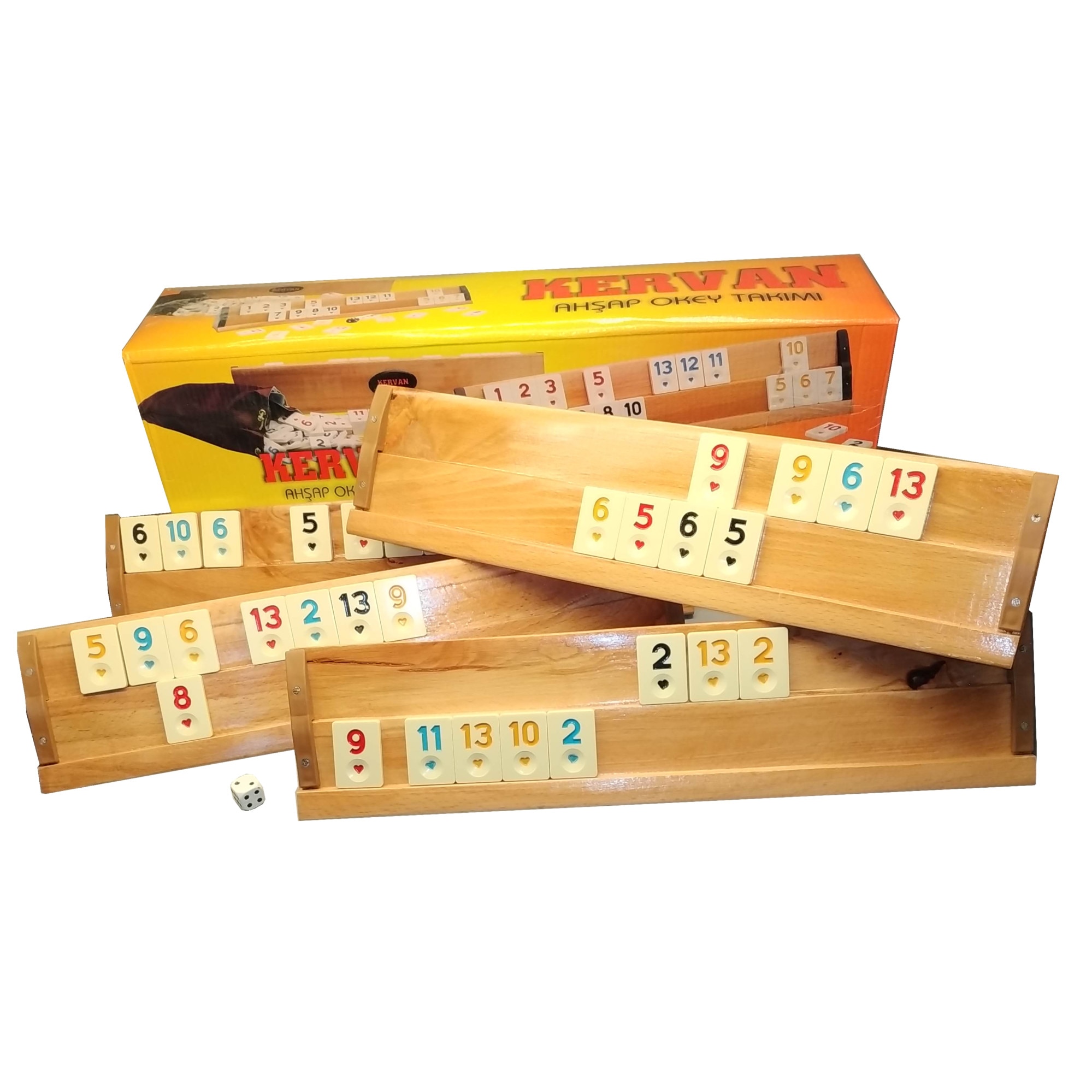 Rummy calitate premium Kervan, lemn masiv