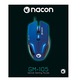 Mouse Gaming Nacon Gm105 Cu Cablu 2400Dpi Blue Pc