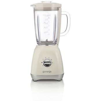 Blender GORENJE Retro Colection B800RL, Putere 800 W, Capacitate 1.8 l, 5 viteze, Champagne Blender GORENJE Retro Colection B800RL, Putere 800 W, Capacitate 1.8 l, 5 viteze, Champagne