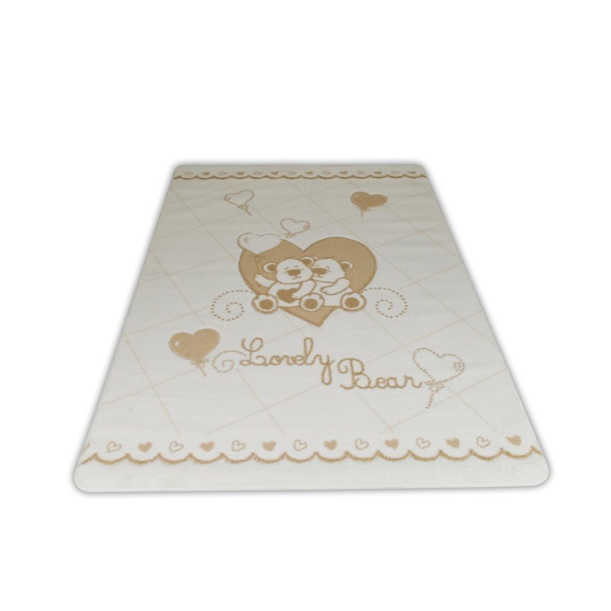 Covor pentru copii Baby Set Lovely Bear Beige 120 x 180