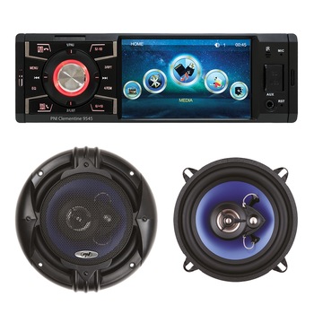 Set MP5 player auto PNI Clementine 9545 cu Difuzoare auto coaxiale PNI HiFi650, 120W, 16.5 cm Set MP5 player auto PNI Clementine 9545 cu Difuzoare auto coaxiale PNI HiFi650, 120W, 16.5 cm