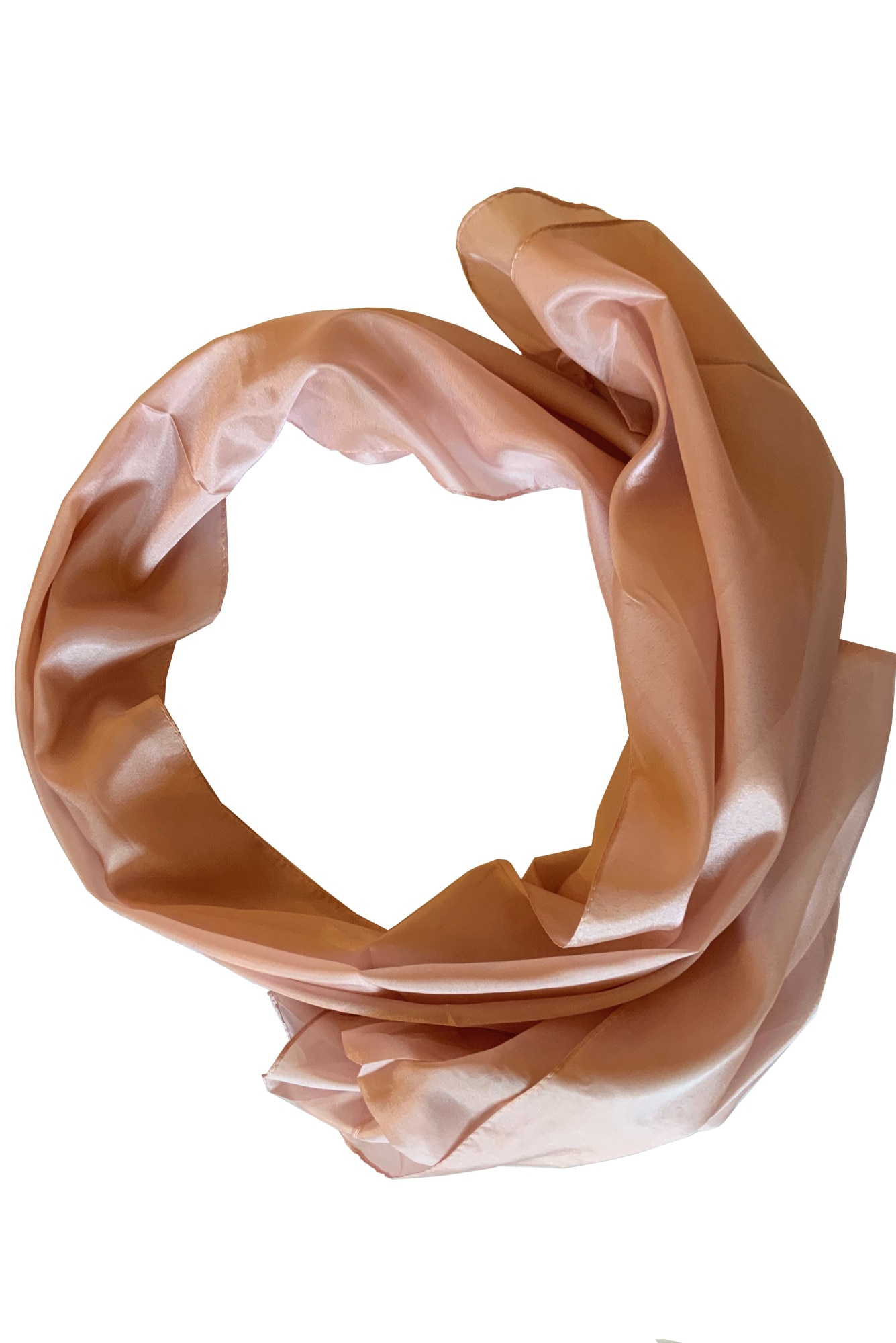 Esarfa matase Lakshmi shop, roz prafuit, 90 x 90 cm