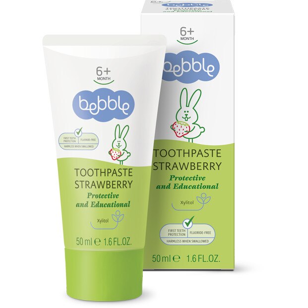 Pasta de dinti Bebble cu capsuni 50 ml