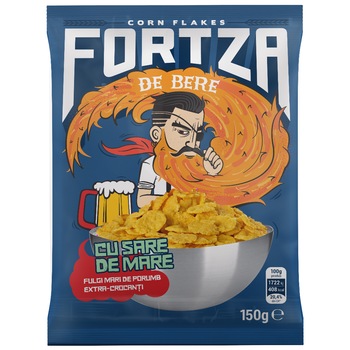 Fulgi de Porumb Fortza de Bere, 150g Fulgi de Porumb Fortza de Bere, 150g