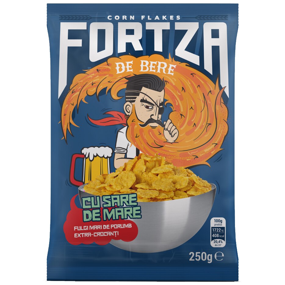 Fulgi de Porumb Fortza de Bere, 250g