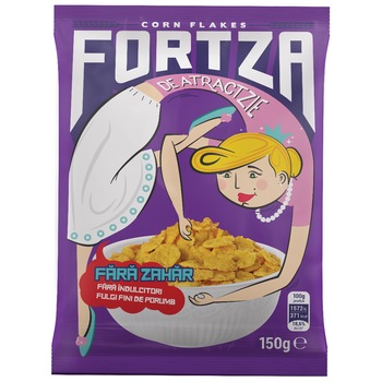 Fulgi de Porumb Fortza de Atractie, 150g Fulgi de Porumb Fortza de Atractie, 150g