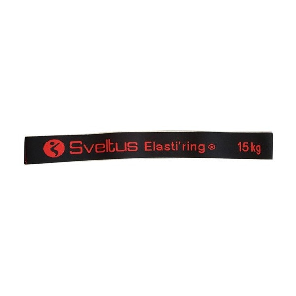 Banda elastica circulara neagra - Sveltus 15kg