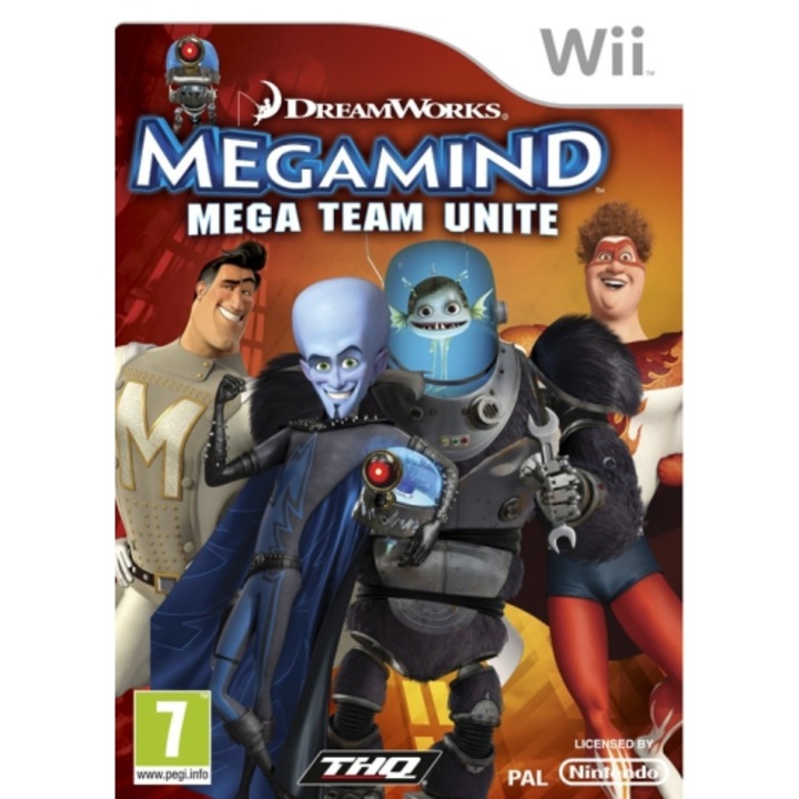 Joc Megamind - Mega Team Unite pentru WII