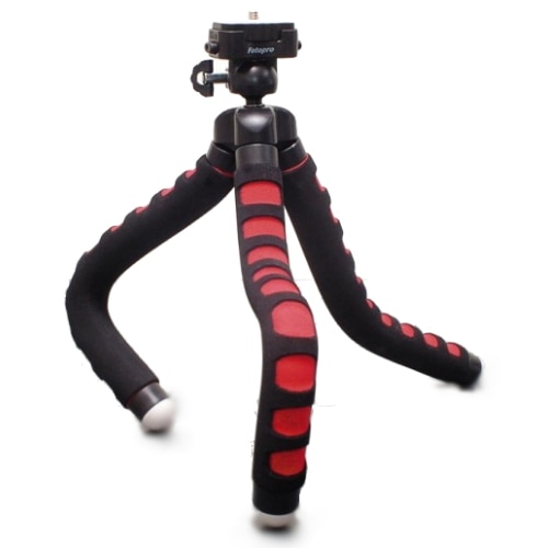 Trepied Braun Flexi I, rosu/negru