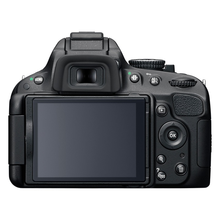 Nikon D5100, 16.2MP + Обектив 18-55 мм