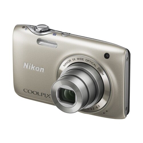 Aparat foto digital Nikon Coolpix S3100, Argintiu - eMAG.ro