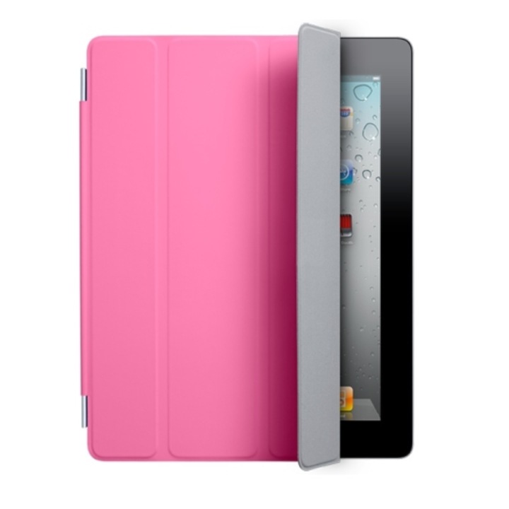 Apple iPad 2 Smart Cover, Полиуретан, Pозов