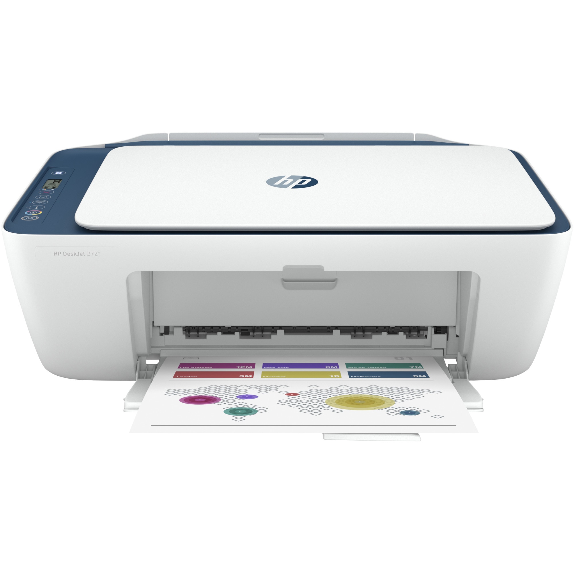 HP DeskJet 2720E tintasugaras multifunkciós Instant Ink ready nyomtató |  Pepita.hu 