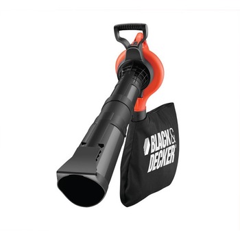 Aspirator frunze electric Black & Decker GW3030, 3000W, sac colector 50L, Negru/Portocaliu Aspirator frunze electric Black & Decker GW3030, 3000W, sac colector 50L, Negru/Portocaliu