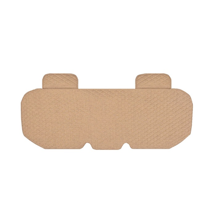 Husa scaun auto pentru sezut bancheta spate, crem