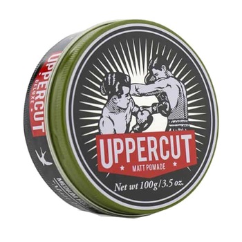 Ceara de Par Uppercut Deluxe Matt Pomade, Fixare Medie, Aspect Natural, 100ML Ceara de Par Uppercut Deluxe Matt Pomade, Fixare Medie, Aspect Natural, 100ML