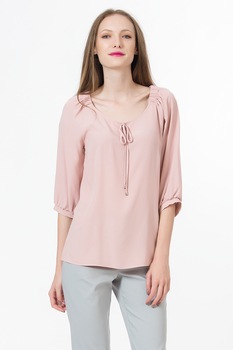 Sense, Bluza cu maneci trei sferturi, Roz pastel Sense, Bluza cu maneci trei sferturi, Roz pastel